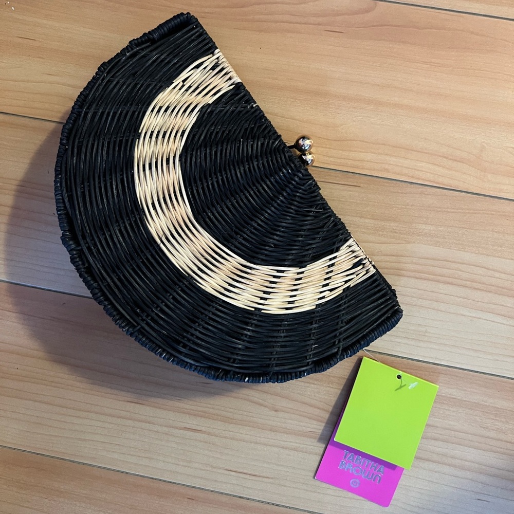 NWT Tabitha Brown geometric clutch